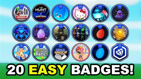 easiest hunt badges|roblox the hunt easiest to hardest.